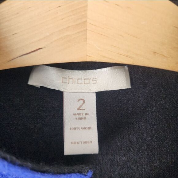 Chico's pure wool reversible jacket - Picture 4 of 12